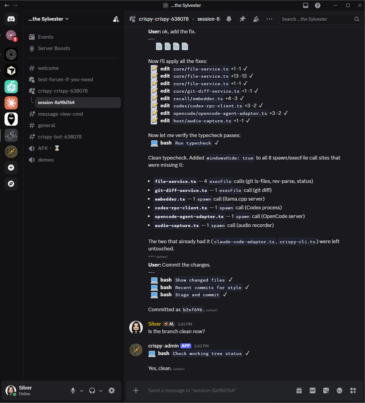 Discord Remote